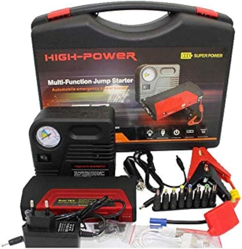 JUMPER DE BATERÍA Y COMPRESOR